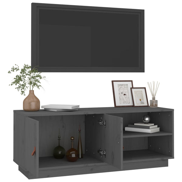 Tv-Taso 105X34X40 Cm Täysi Mänty