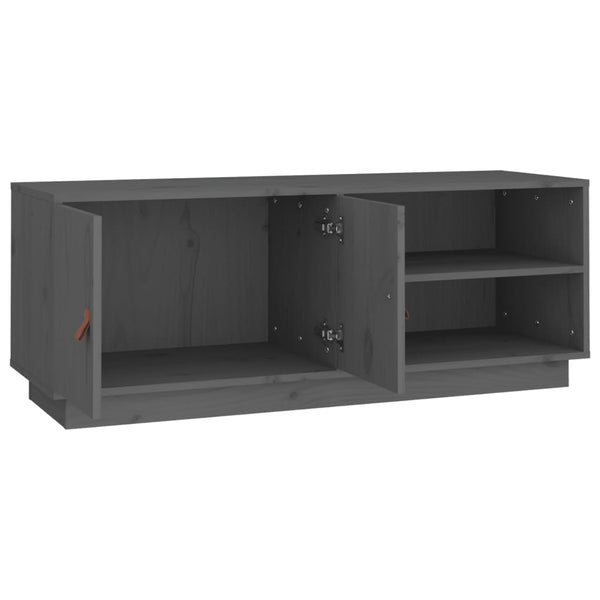 Tv-Taso 105X34X40 Cm Täysi Mänty
