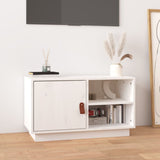 Tv-Taso 70X34X40 Cm Täysi Mänty