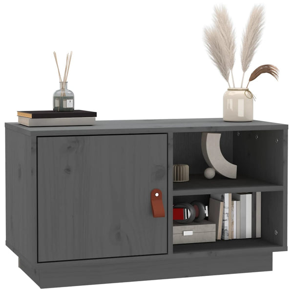 Tv-Taso 70X34X40 Cm Täysi Mänty