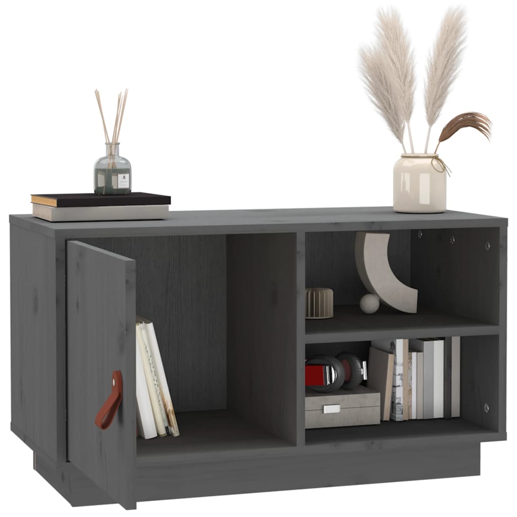 Tv-Taso 70X34X40 Cm Täysi Mänty