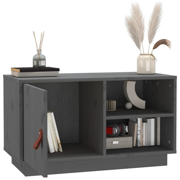 Tv-Taso 70X34X40 Cm Täysi Mänty