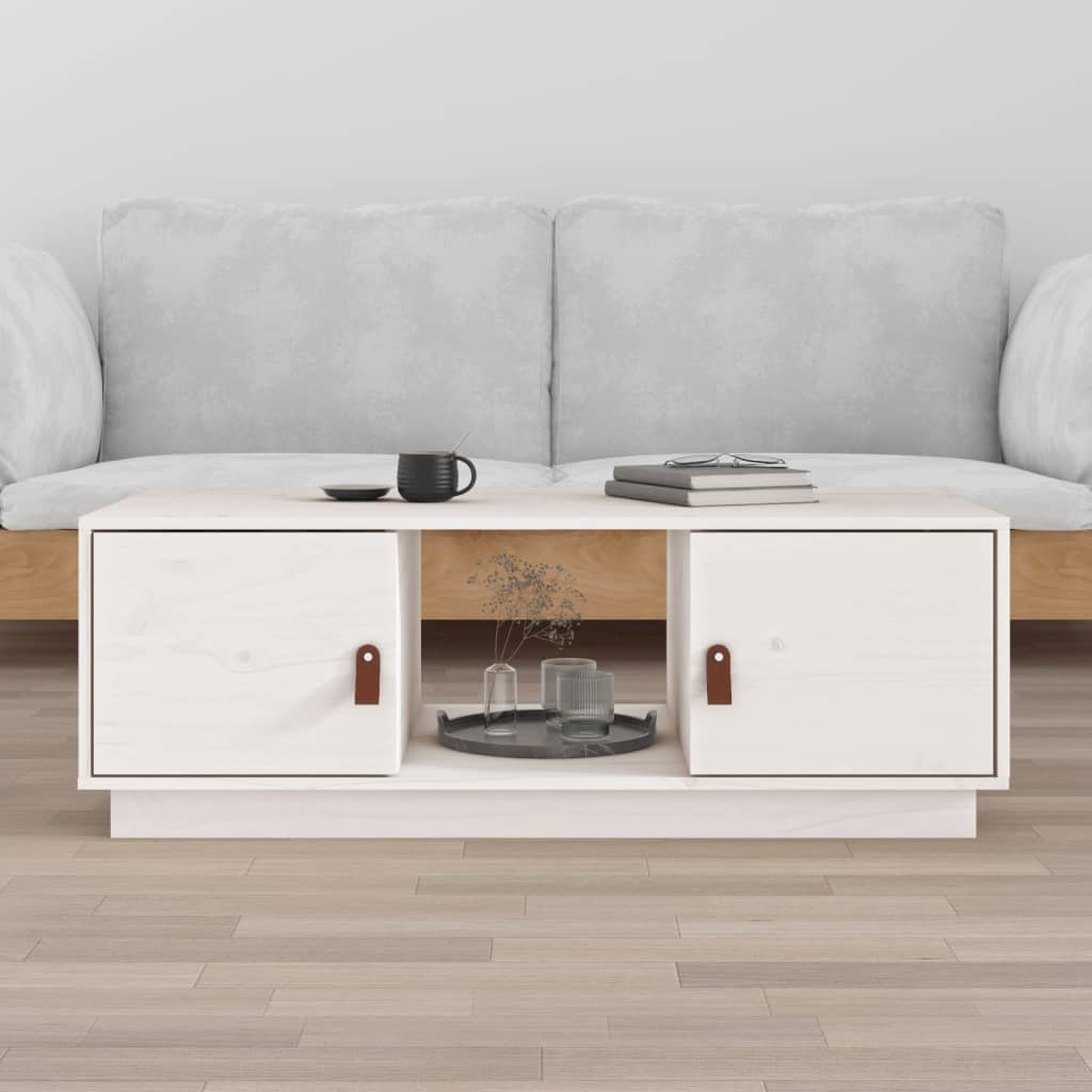 Sohvapöytä 100X50X35 Cm Täysi Mänty