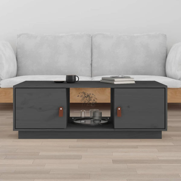 Sohvapöytä 100X50X35 Cm Täysi Mänty