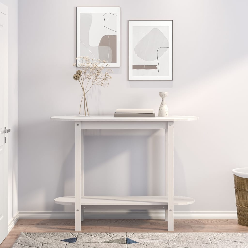 Konsolipöytä 110X40X80 Cm Täysi Mänty