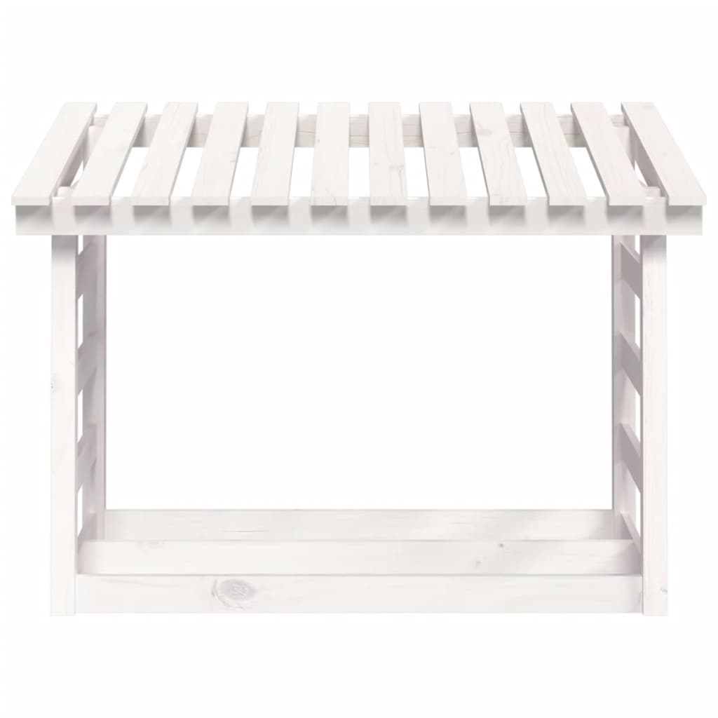 Polttopuuteline 108X64,5X78 Cm Täysi Mänty