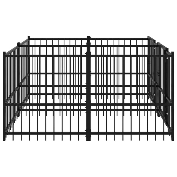 Koiran Ulkohäkki Teräs 3,75 M²