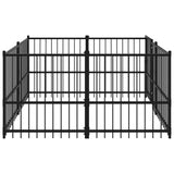 Koiran Ulkohäkki Teräs 3,75 M²