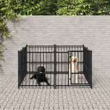 Koiran Ulkohäkki Teräs 3,75 M²