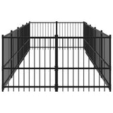 Koiran Ulkohäkki Teräs 9,38 M²