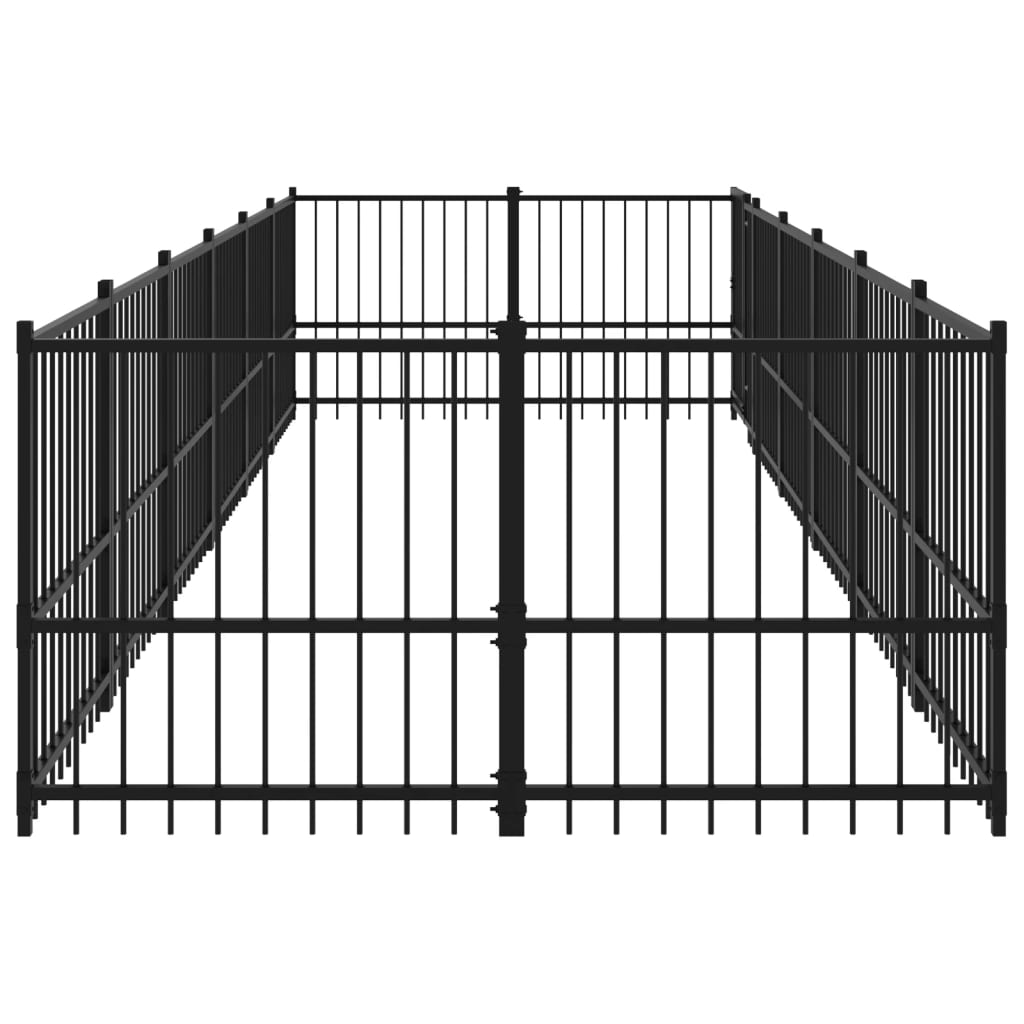 Koiran Ulkohäkki Teräs 11,26 M²
