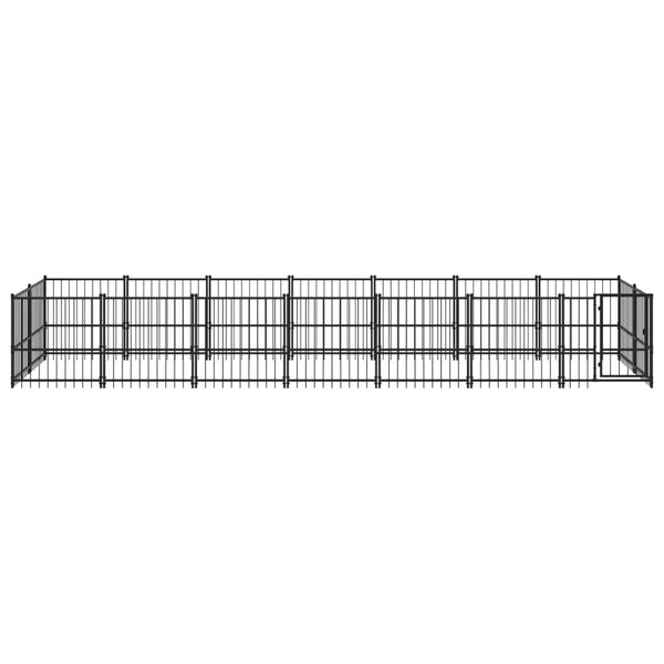 Koiran Ulkohäkki Teräs 13,14 M²