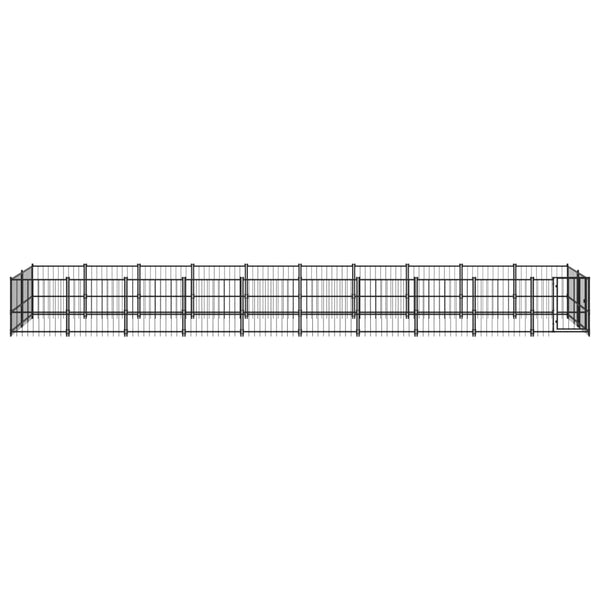 Koiran Ulkohäkki Teräs 18,77 M²