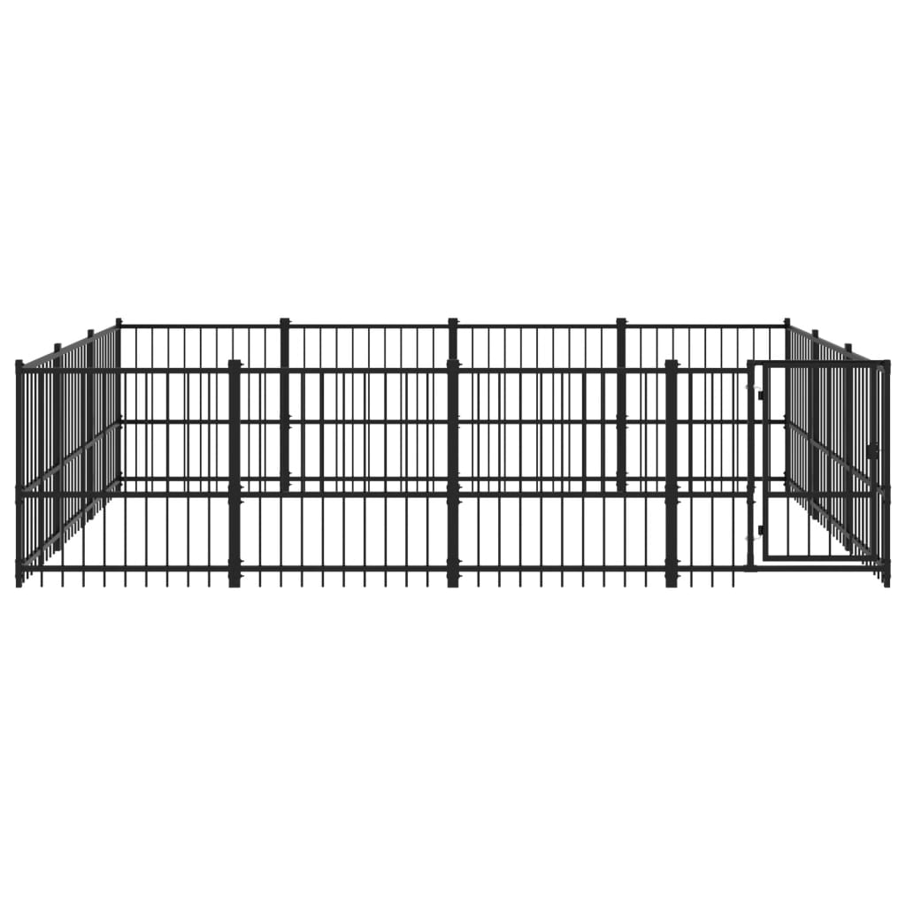 Koiran Ulkohäkki Teräs 11,58 M²