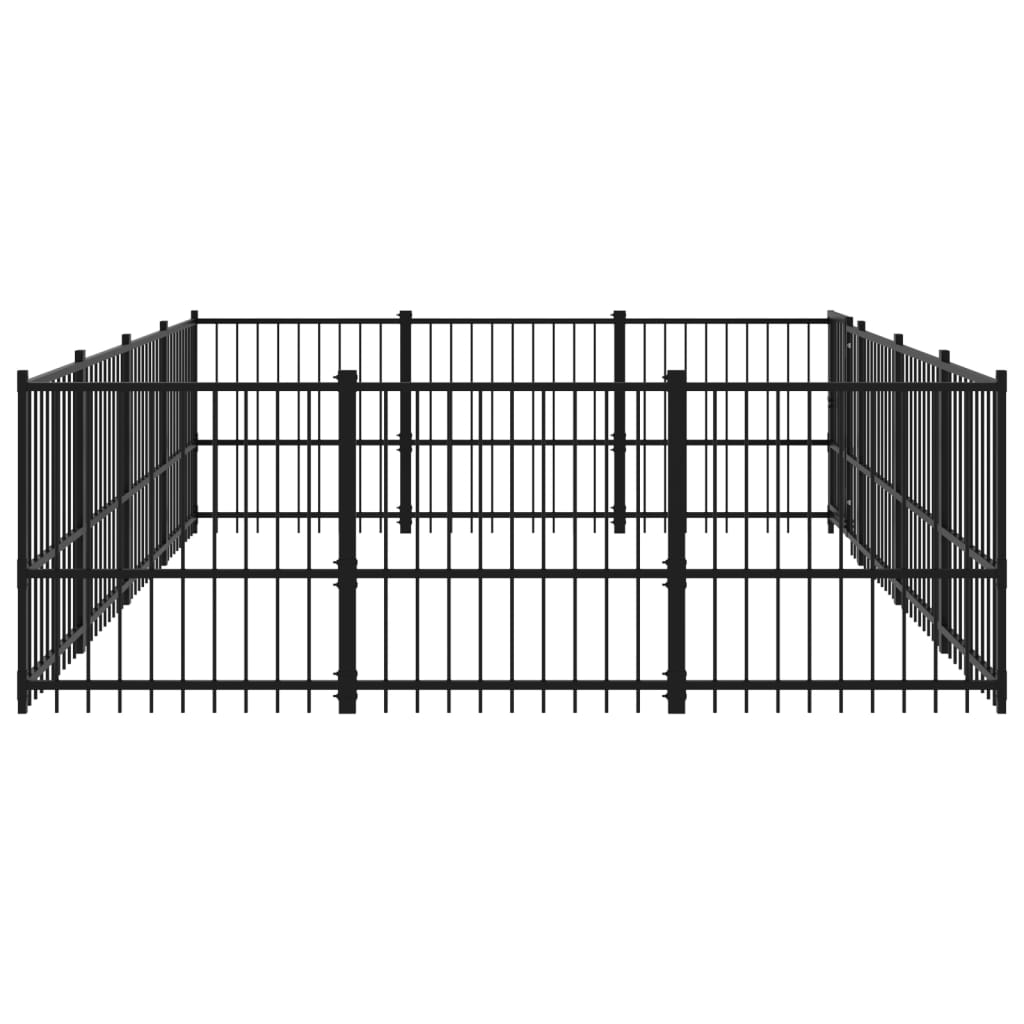 Koiran Ulkohäkki Teräs 11,58 M²