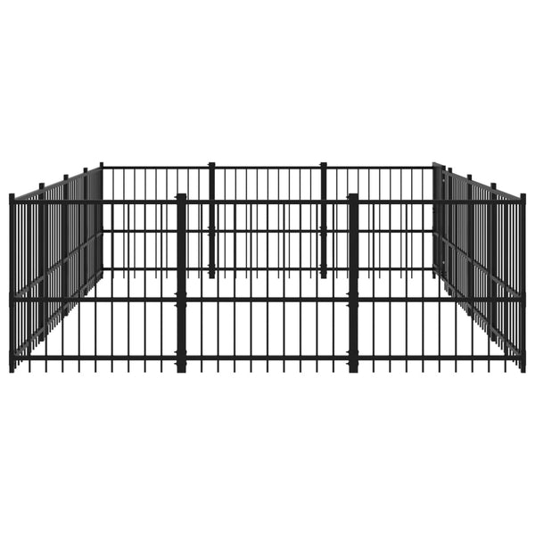 Koiran Ulkohäkki Teräs 11,58 M²