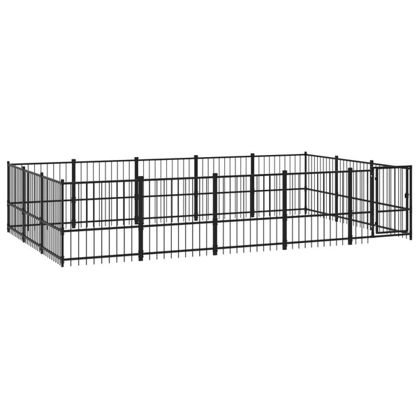 Koiran Ulkohäkki Teräs 14,11 M²