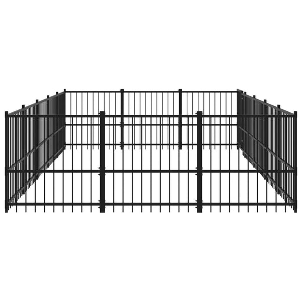 Koiran Ulkohäkki Teräs 14,11 M²