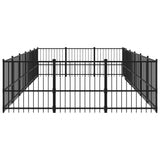 Koiran Ulkohäkki Teräs 16,94 M²
