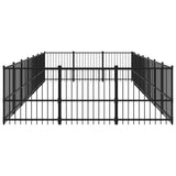 Koiran Ulkohäkki Teräs 19,76 M²