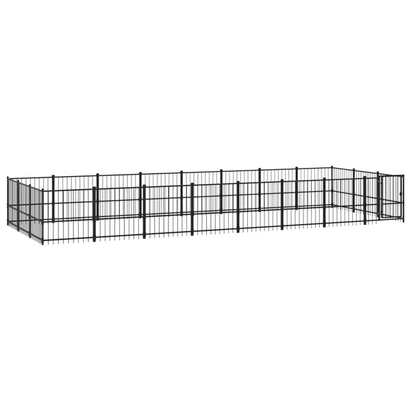 Koiran Ulkohäkki Teräs 22,58 M²
