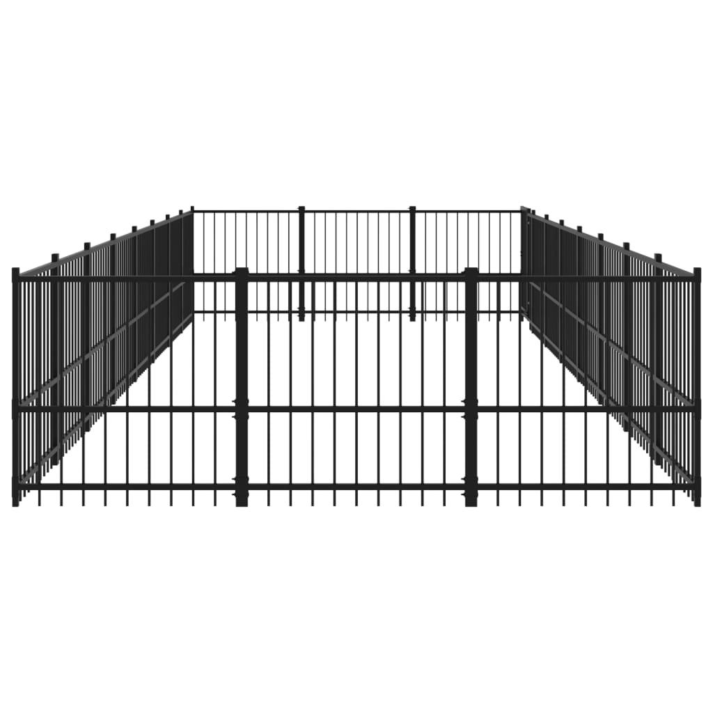 Koiran Ulkohäkki Teräs 22,58 M²