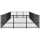 Koiran Ulkohäkki Teräs 22,58 M²