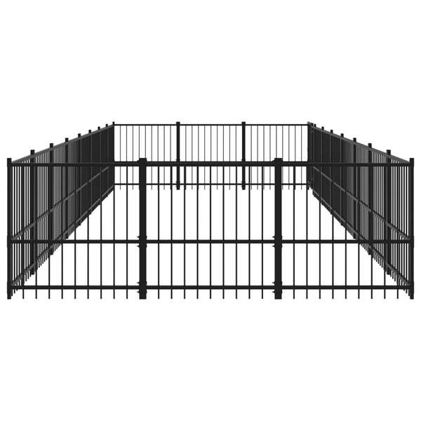 Koiran Ulkohäkki Teräs 22,58 M²