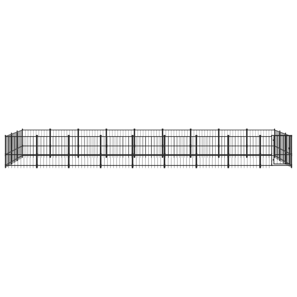 Koiran Ulkohäkki Teräs 25,4 M²