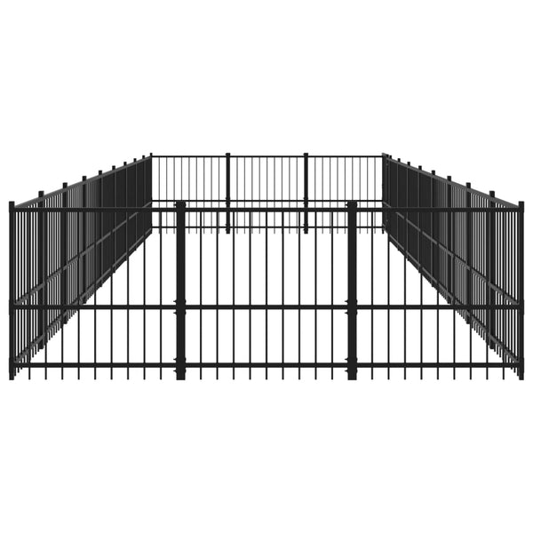 Koiran Ulkohäkki Teräs 25,4 M²
