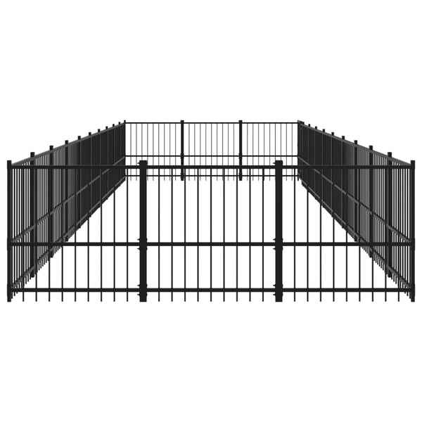 Koiran Ulkohäkki Teräs 28,23 M²