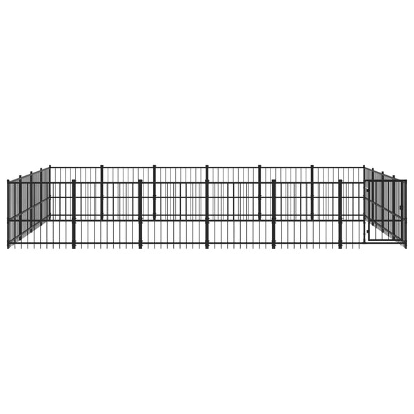Koiran Ulkohäkki Teräs 22,58 M²
