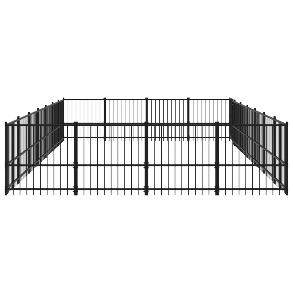 Koiran Ulkohäkki Teräs 26,35 M²