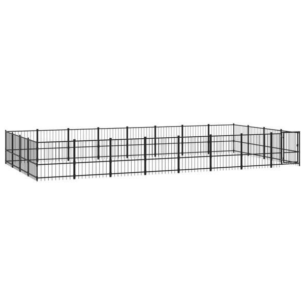 Koiran Ulkohäkki Teräs 30,11 M²