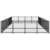 Koiran Ulkohäkki Teräs 30,11 M²