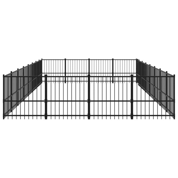 Koiran Ulkohäkki Teräs 30,11 M²