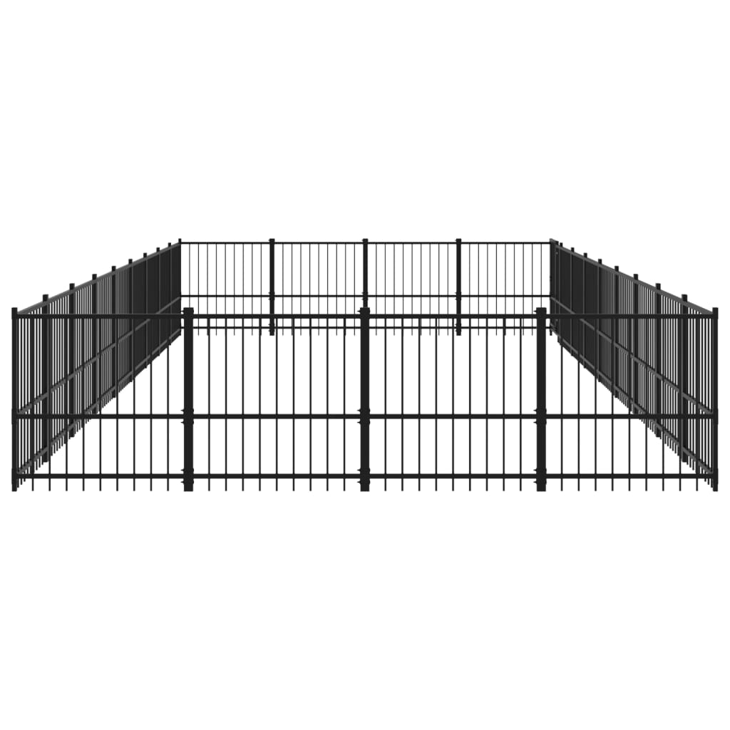 Koiran Ulkohäkki Teräs 33,87 M²