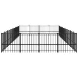 Koiran Ulkohäkki Teräs 33,87 M²