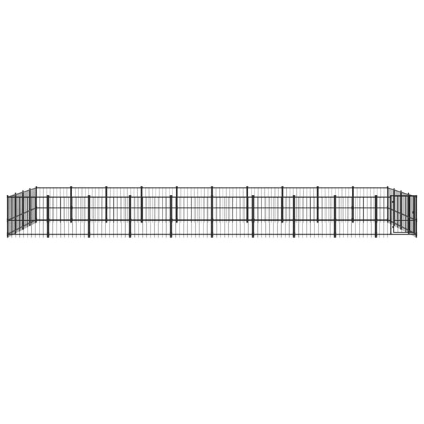Koiran Ulkohäkki Teräs 37,64 M²