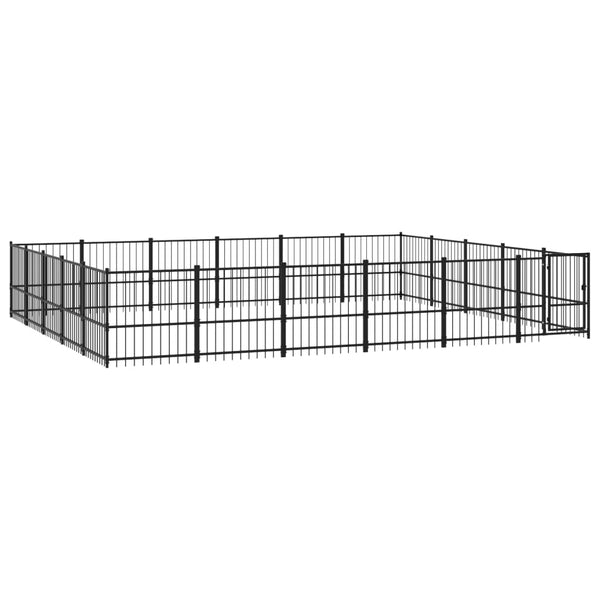 Koiran Ulkohäkki Teräs 28,23 M²