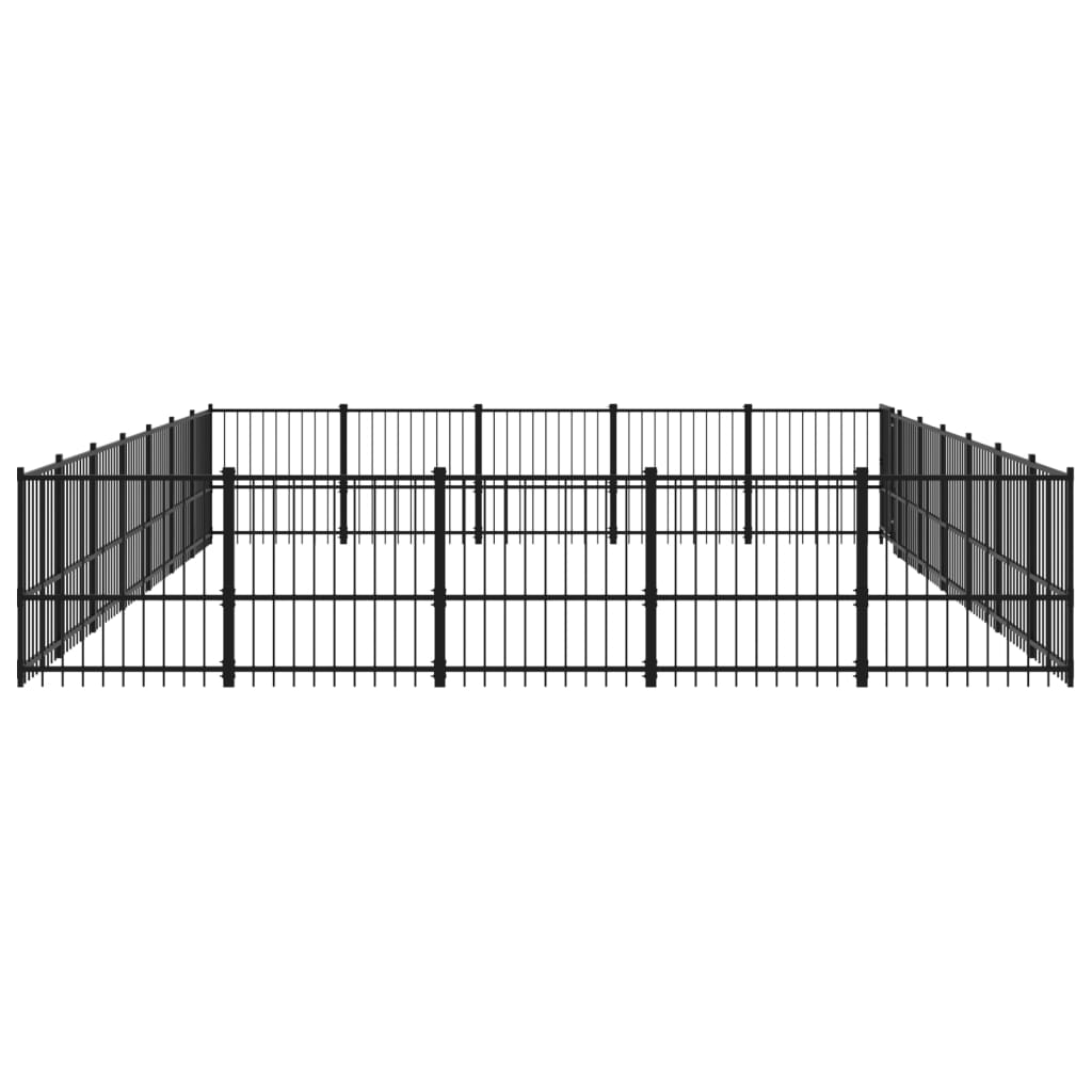 Koiran Ulkohäkki Teräs 32,93 M²