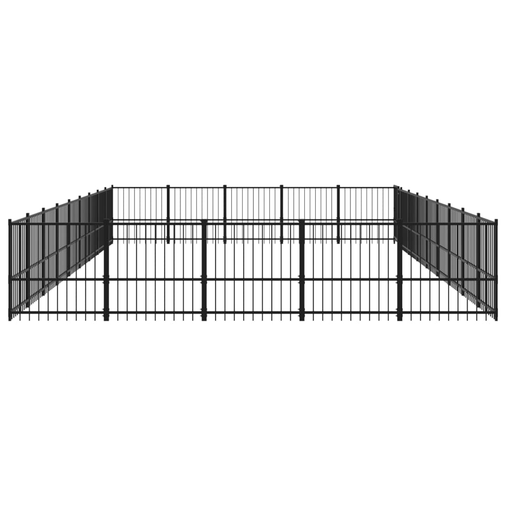 Koiran Ulkohäkki Teräs 42,34 M²