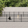 Koiran Ulkohäkki Teräs 42,34 M²