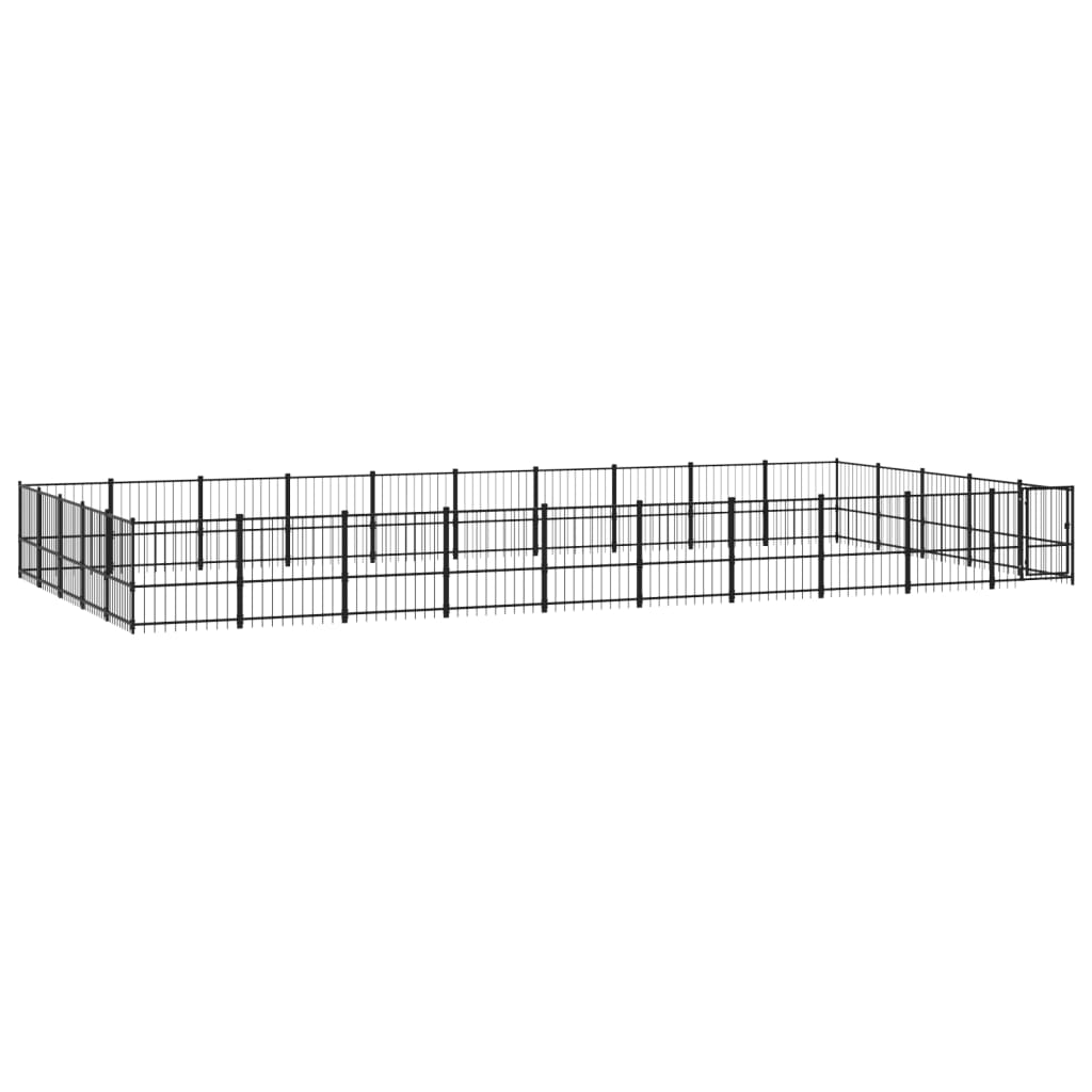 Koiran Ulkohäkki Teräs 47,05 M²