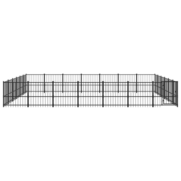 Koiran Ulkohäkki Teräs 39,52 M²