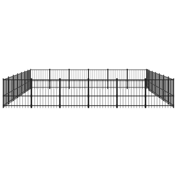 Koiran Ulkohäkki Teräs 39,52 M²