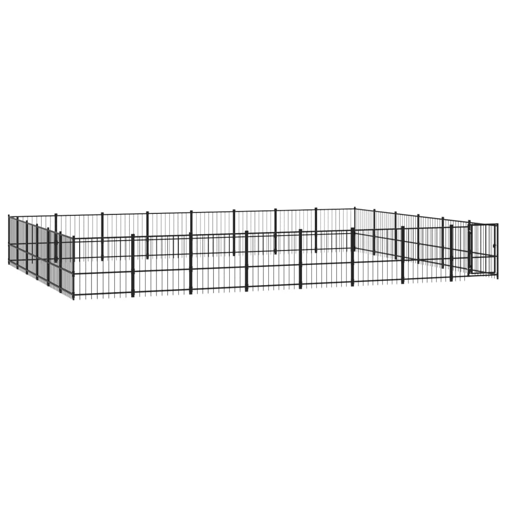 Koiran Ulkohäkki Teräs 45,16 M²