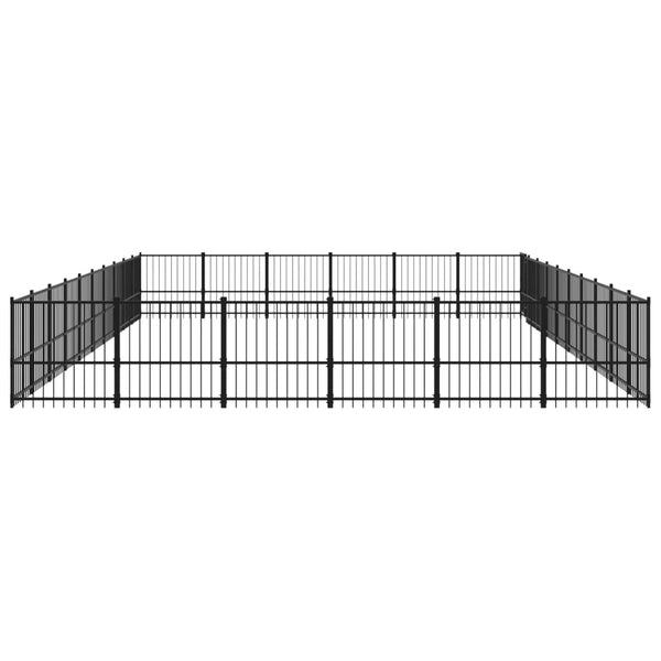 Koiran Ulkohäkki Teräs 56,45 M²