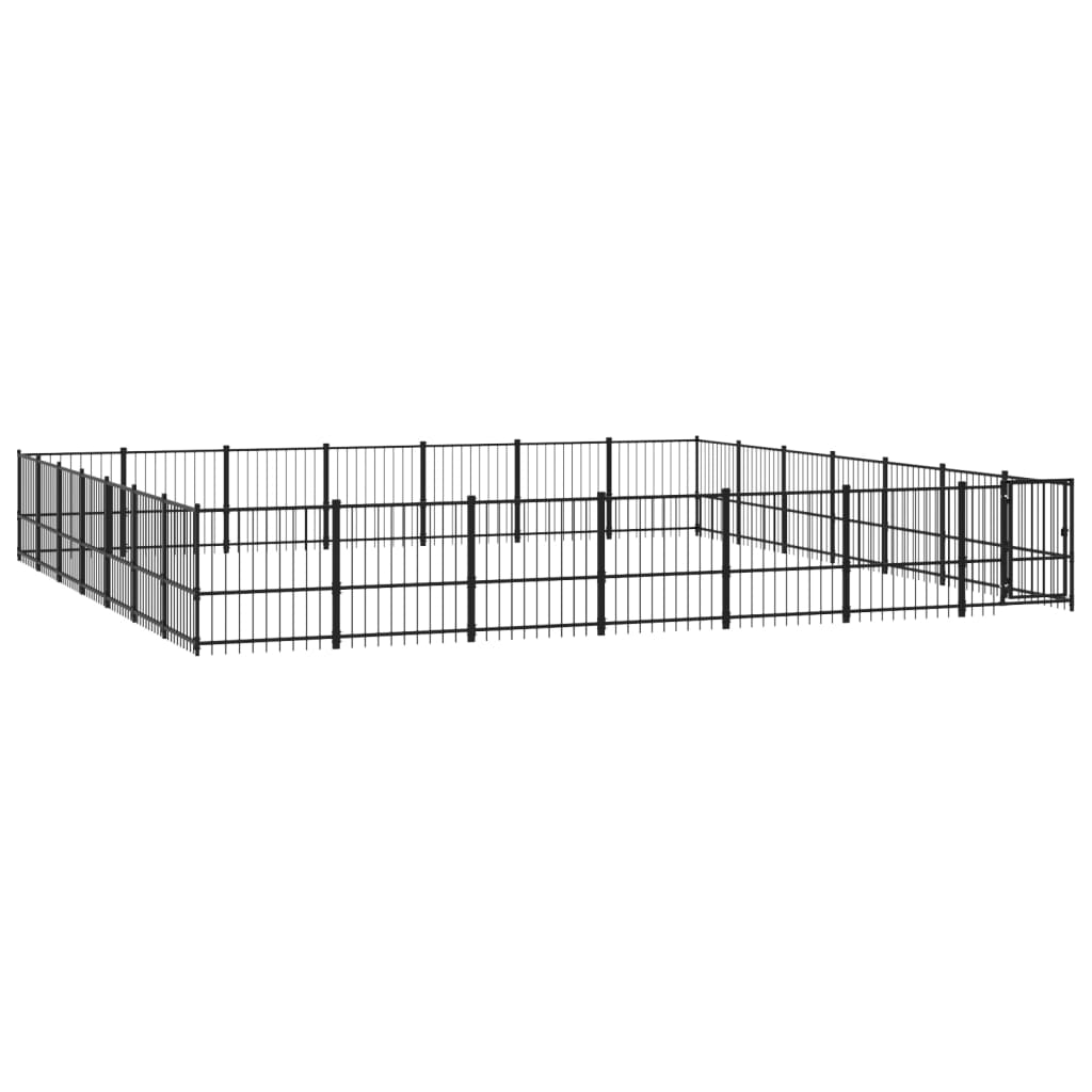 Koiran Ulkohäkki Teräs 46,1 M²
