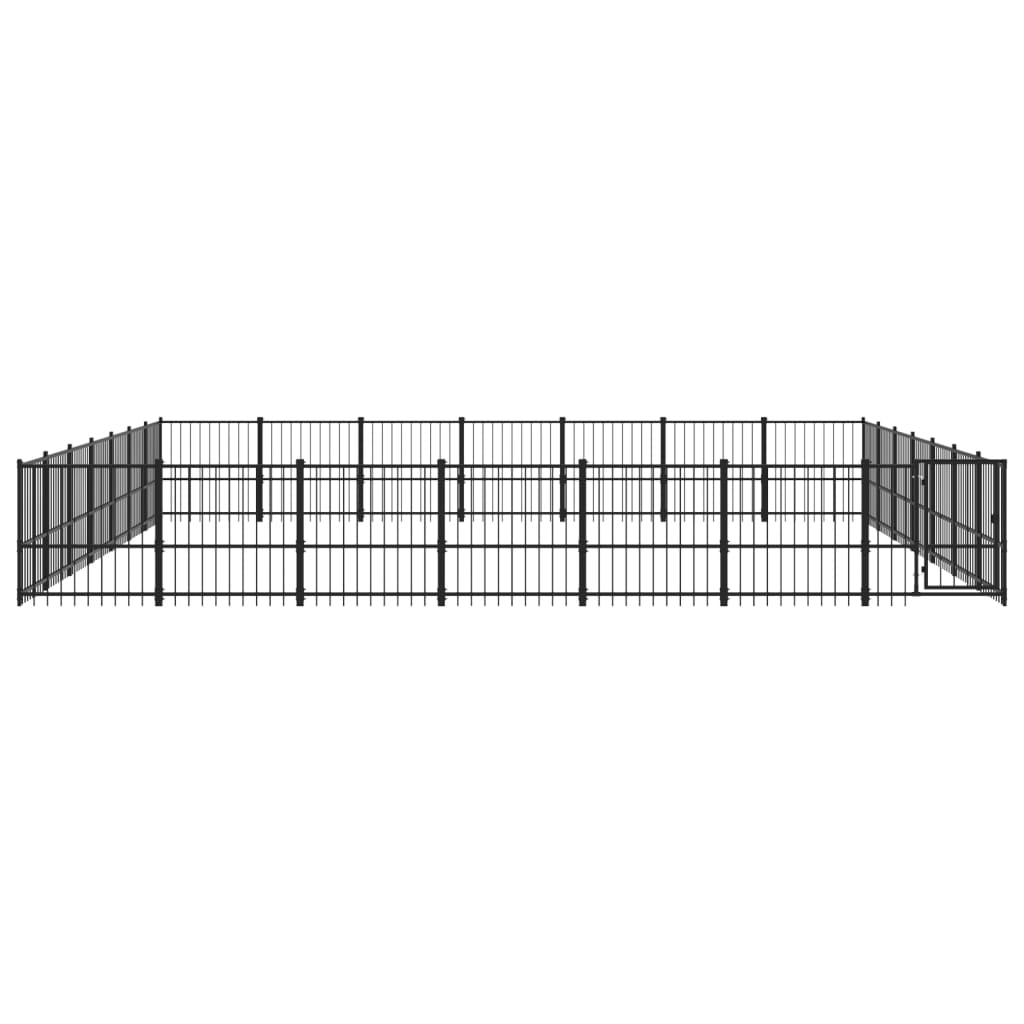 Koiran Ulkohäkki Teräs 46,1 M²